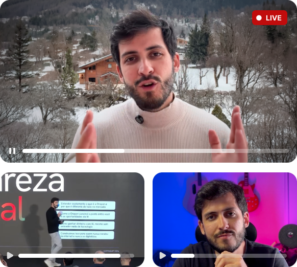 Eventos ao vivo ORAYON